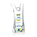 Full Color Emmet 8" Crystal Award