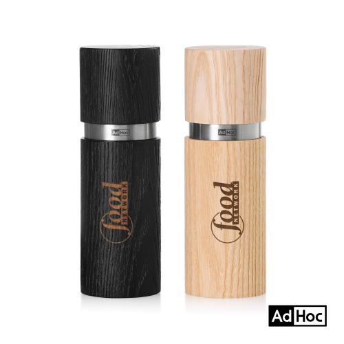 Promotional Products - Housewares - Salt & Pepper Mills - AdHoc&reg; Textura Salt & Pepper Mill Set - 6