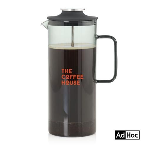 Promotional Products - Housewares - Coffee Makers - AdHoc&reg; Impact French Press - 34oz