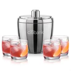 Pescara Ice Bucket & Ritz On-the-Rocks Set - Gift Sets