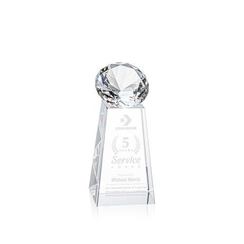 Awards and Trophies - Crystal Awards - Novita Diamond Crystal Award