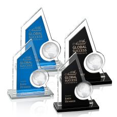 Adalina Globe Black Peaks Crystal Award - Globe Awards