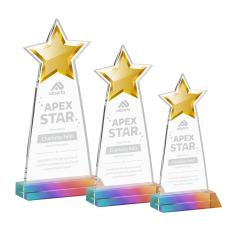 Starlite Prismatic Star Crystal Award - Star Awards