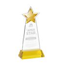 Starlite Gold on Hartford Base Star Crystal Award