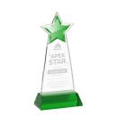 Starlite Green on Hartford Base Star Crystal Award