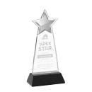 Starlite Black on Hartford Base Star Crystal Award