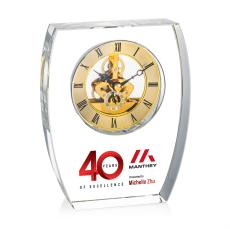 Barchus Full Color Clock - Gold - Clocks