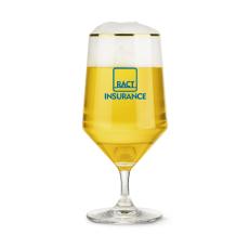 Tucson Gold Rim Beer Glass - Imprinted - Pilsners & Steins
