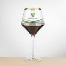 Tucson Gold Rim Burgundy Wine - Full Color