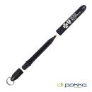 Pokka&reg; Pocket Pen w/Dock & Chrome Keyring