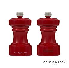 Cole & Mason Hoxton Gloss Collection Pepper Mill - Red - Salt & Pepper Mills