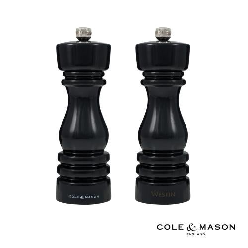 Promotional Products - Housewares - Salt & Pepper Mills - Cole & Mason&trade; London Gloss Collection Salt & Pepper Mill Set
