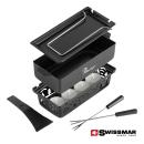 Swissmar&reg; Tandem Candle Fondue & Raclette Set