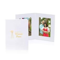 Perkins Double Folder - White - Corporate Gifts