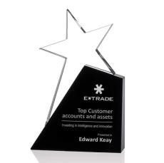 Tryon Shooting Star Crystal Award - Awards and Trophies