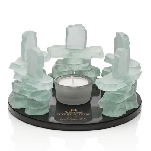 Awards and Trophies - Patriotic Awards - Circle of Friends on Marble