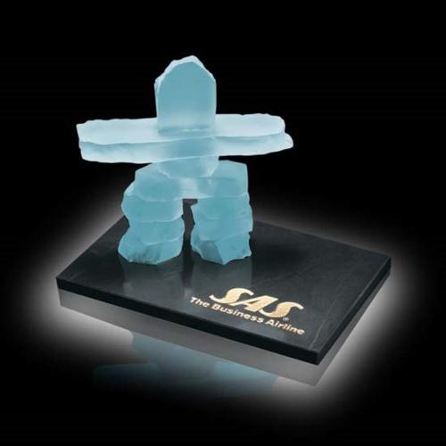 Awards and Trophies - Patriotic Awards - Inukshuk on Marble