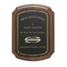 Notched Corner Plaque - Plaque Awards
