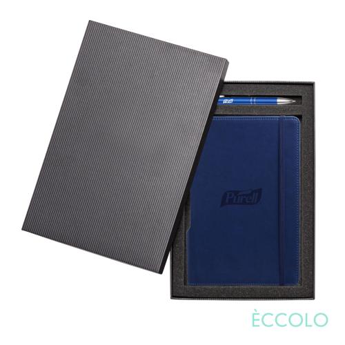 Promotional Products - Journals & Notebooks - Gift Sets - Eccolo&reg; Tempo Journal/Clicker Pen Gift Set - (M)