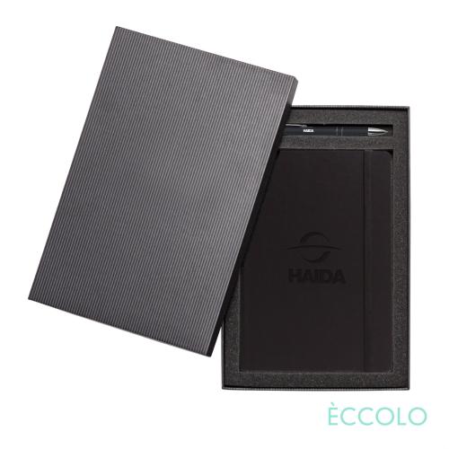 Promotional Products - Journals & Notebooks - Gift Sets - Eccolo&reg; Techno Journal/Clicker Pen Gift Set - (M)