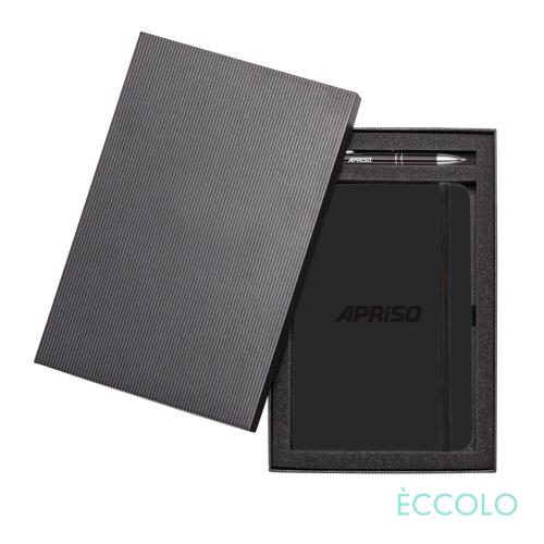 Promotional Products - Journals & Notebooks - Gift Sets - Eccolo&reg; Calypso Journal/Clicker Pen Gift Set - (M)