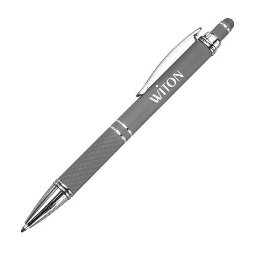 Promotional Products - Writing Instruments - Stylus Pens - Lewis Metal Pen with Stylus