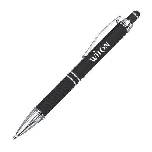 Promotional Products - Writing Instruments - Stylus Pens - Lewis Metal Pen with Stylus
