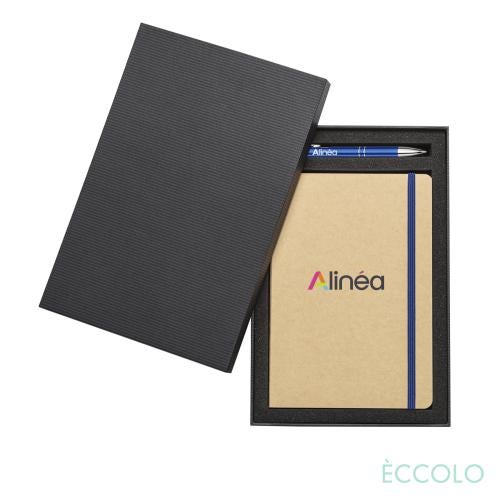 Promotional Products - Journals & Notebooks - Hardcover Journals - Eccolo&reg; Krafty Journal/Clicker Pen Gift Set