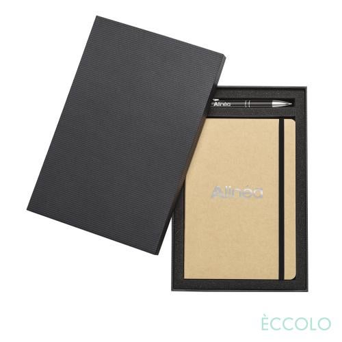 Promotional Products - Journals & Notebooks - Hardcover Journals - Eccolo&reg; Krafty Journal/Clicker Pen Gift Set