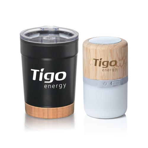 Promotional Products - Drinkware - Gift Sets - Eduardo Tumbler & Speaker Gift Set