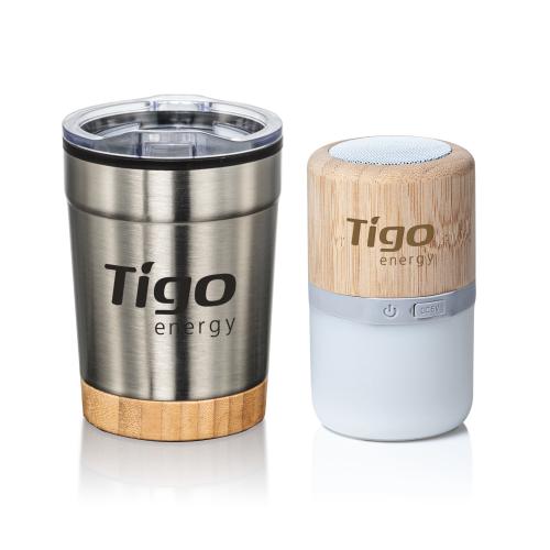 Promotional Products - Drinkware - Gift Sets - Eduardo Tumbler & Speaker Gift Set