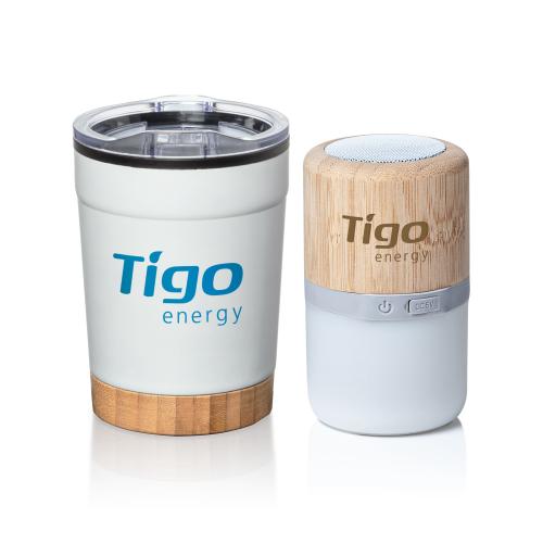 Promotional Products - Drinkware - Gift Sets - Eduardo Tumbler & Speaker Gift Set