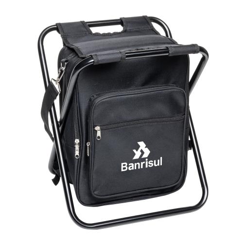 Promotional Products - Bags - Picnic Bags - Riverbend Foldable Cooler Backpack & Chair