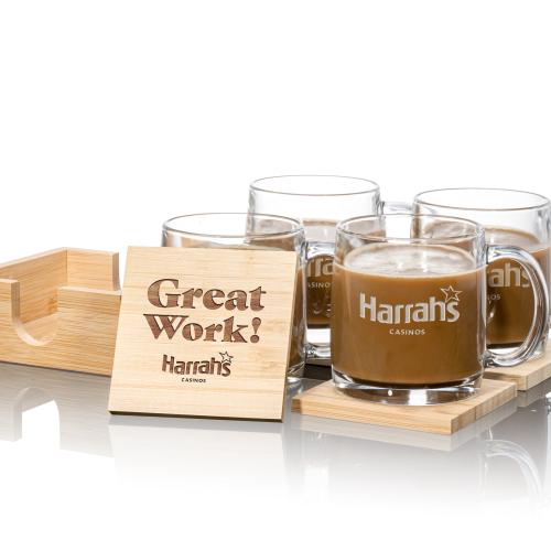 Promotional Products - Drinkware - Gift Sets - Nordic Mug & Coaster Set