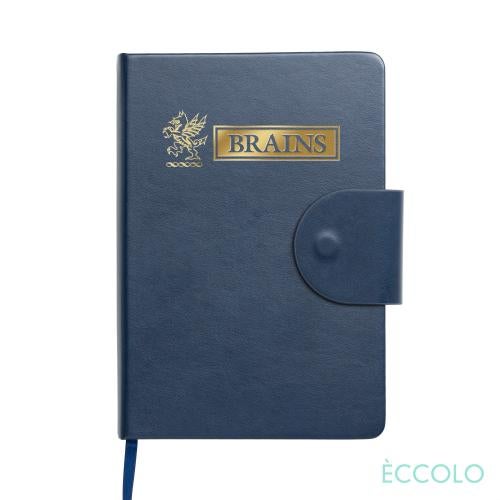 Promotional Products - Journals & Notebooks - Hardcover Journals - Eccolo&reg; Foxtrot Flap Closure Journal