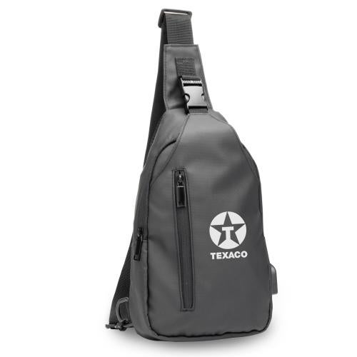 Promotional Products - Bags - Backpacks - Brimley Sling Bag with USB Charge Port