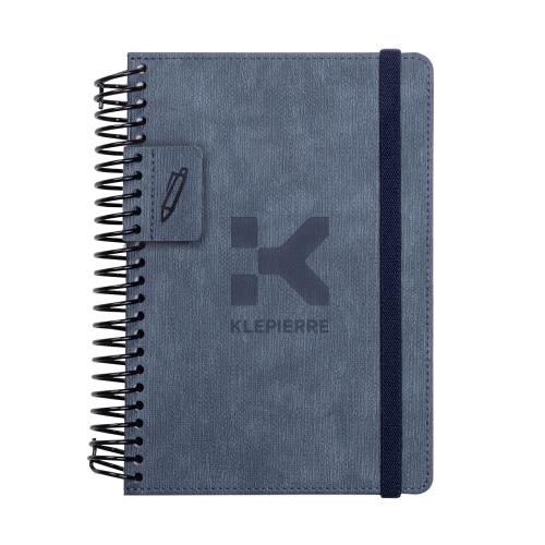 Promotional Products - Journals & Notebooks - Hardcover Journals - Savile Spiral Journal w/Pen Loop