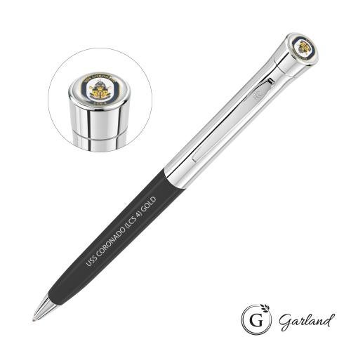Promotional Products - Writing Instruments - Metal Pens - Garland&reg; Founders Custom Ballpoint Pen - Chrome