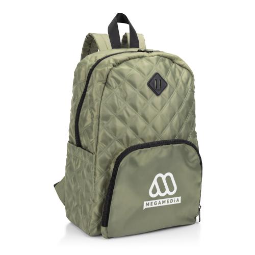 Promotional Products - Bags - Backpacks - Eiffel Quilted Pattern Backpack