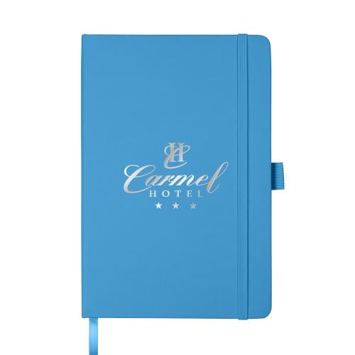 Promotional Products - Journals & Notebooks - Hardcover Journals - Plato Journal W/Elastic Band & Pen Loop