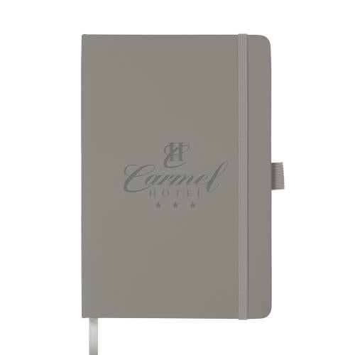 Promotional Products - Journals & Notebooks - Hardcover Journals - Plato Journal W/Elastic Band & Pen Loop