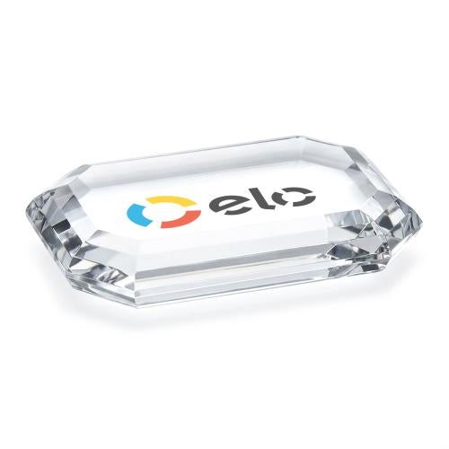 Awards and Trophies - Desktop Awards - Amherst Full Color Paperweight - Rectangle