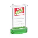 Real Estate Green on Alberton Base Unique Crystal Award