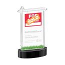 Real Estate Black on Alberton Base Unique Crystal Award