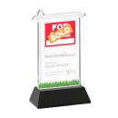 Real Estate Black on Hartford Base Unique Crystal Award