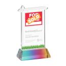 Real Estate Prismatic on Hartford Base Unique Crystal Award