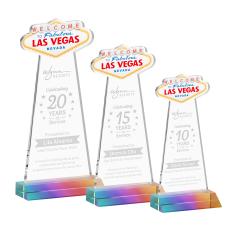 Las Vegas Prismatic Unique Crystal Award - Awards and Trophies