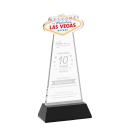 Las Vegas Black on Hartford Base Unique Crystal Award