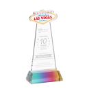 Las Vegas Prismatic on Hartford Base Unique Crystal Award