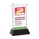 Real Estate Full Color Black on Hartford Base Unique Crystal Award